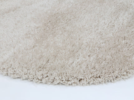 Flokati Super Soft Ultra Thick Cream Shaggy Round Rug