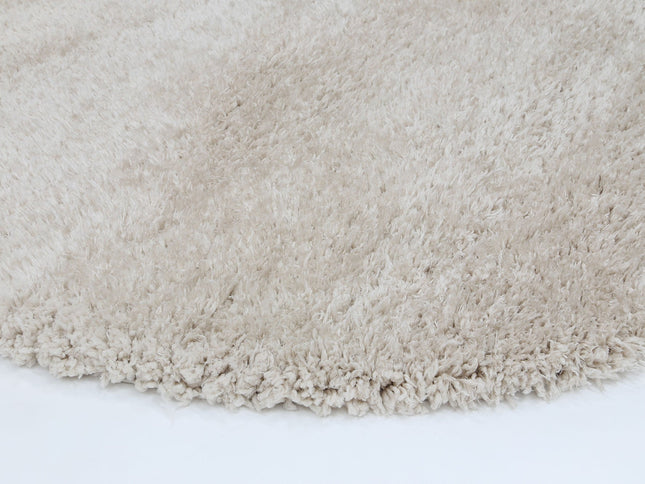 Flokati Super Soft Ultra Thick Cream Shaggy Round Rug