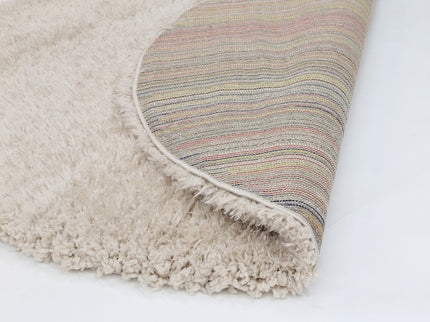 Flokati Super Soft Ultra Thick Cream Shaggy Round Rug