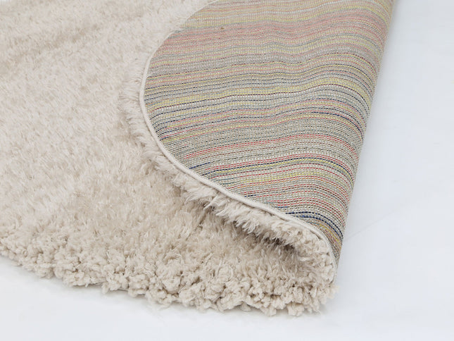 Flokati Super Soft Ultra Thick Cream Shaggy Round Rug