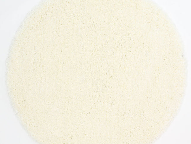 Flokati Super Soft Ultra Thick White Shaggy Round Rug