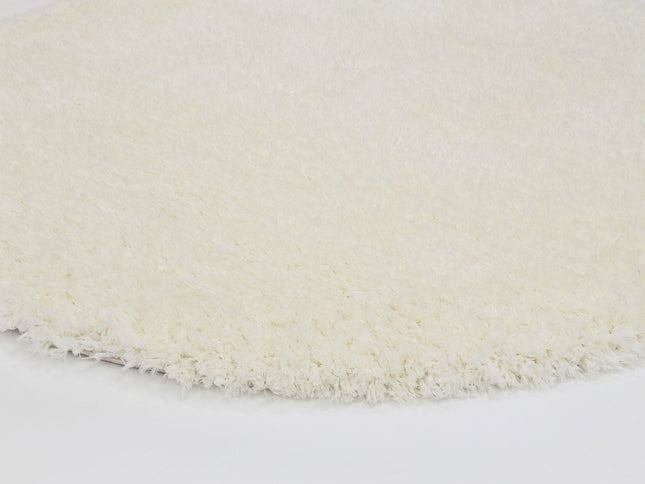 Flokati Super Soft Ultra Thick White Shaggy Round Rug