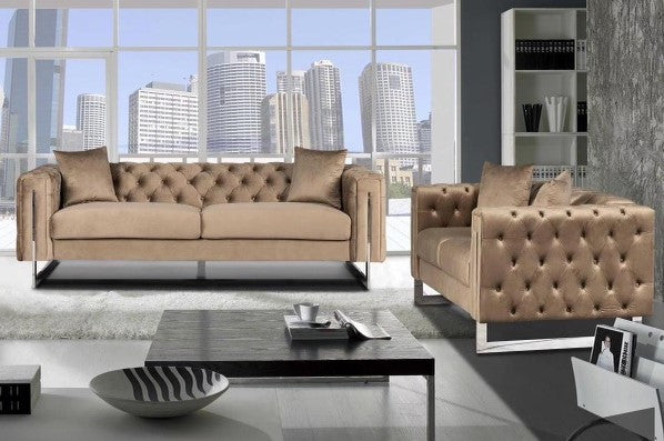 New Fendi 3+2+1 Seater - Beige