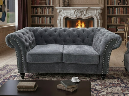 Finnegan  2 Seater - Charcoal