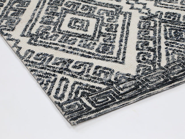 Amritsar Glenfalls Anthracite Tribal Rug