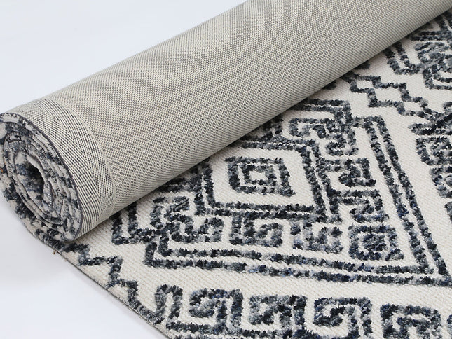 Amritsar Glenfalls Anthracite Tribal Rug