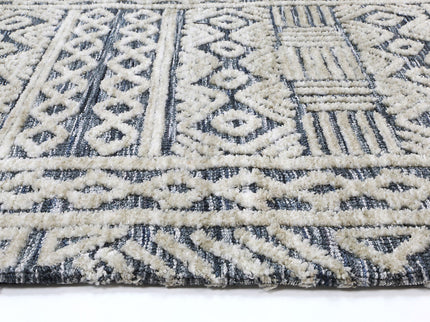 Amritsar Glenroy Blue Tribal Rug