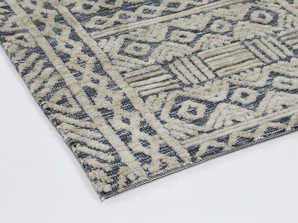 Amritsar Glenroy Blue Tribal Rug