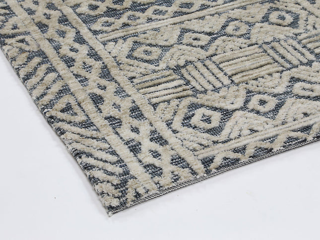 Amritsar Glenroy Blue Tribal Rug