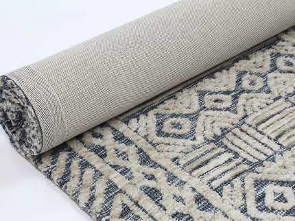 Amritsar Glenroy Blue Tribal Rug