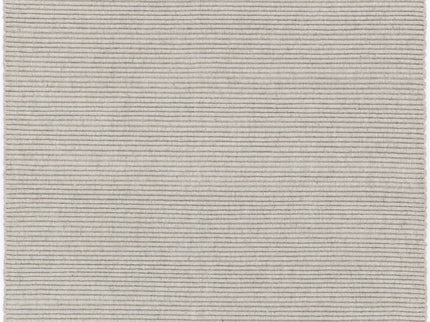 Goa Textured Wool Blend Grey Rug