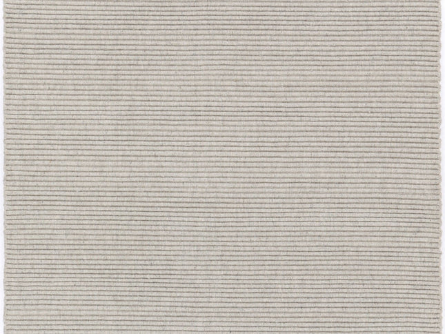 Goa Textured Wool Blend Grey Rug