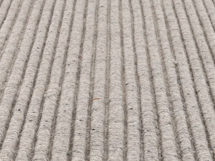 Goa Textured Wool Blend Grey Rug