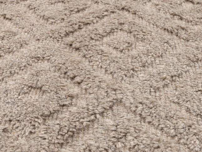 Goa Diamond Wool Blend Ash Rug