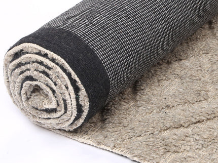 Goa Diamond Wool Blend Ash Rug