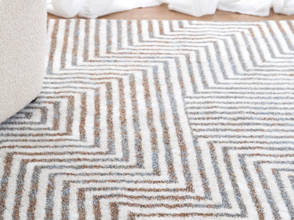 Grace Geometric Polyester Rug