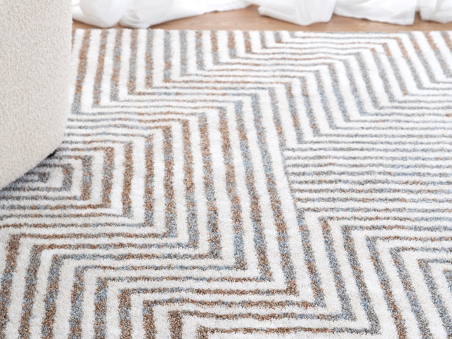 Grace Geometric Polyester Rug