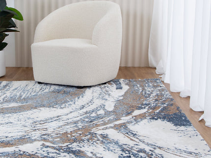 Grace Abstract Elegance Polyester Rug