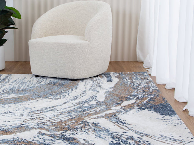 Grace Abstract Elegance Polyester Rug