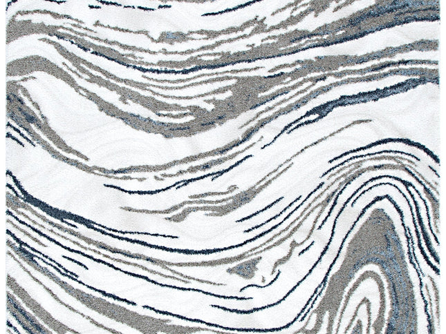 Grace Opulent Abstract Polyester Rug