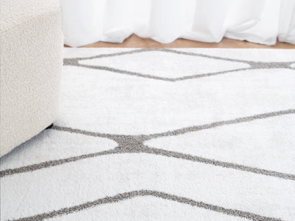 Grace Diamond Polyester Rug