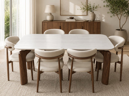 Gilmore 7Pce Dining Set with Flynn Chair