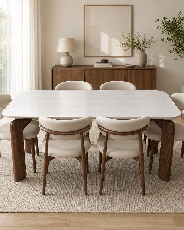 Gilmore 7Pce Dining Set with Flynn Chair