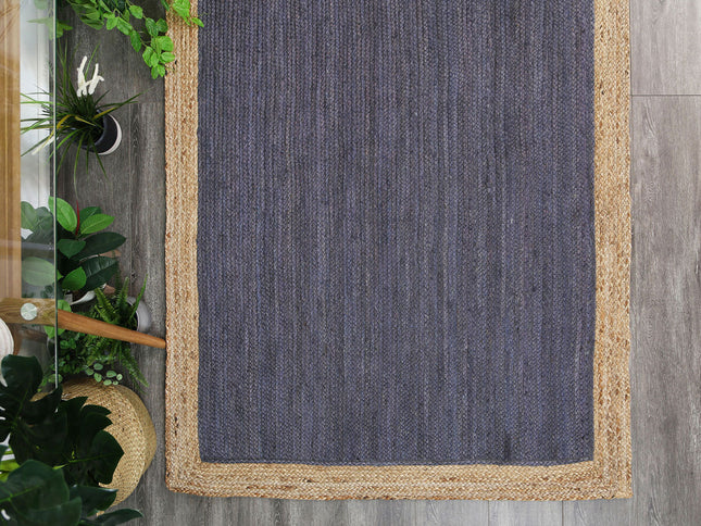 Hampton Centre Grey Jute Rug