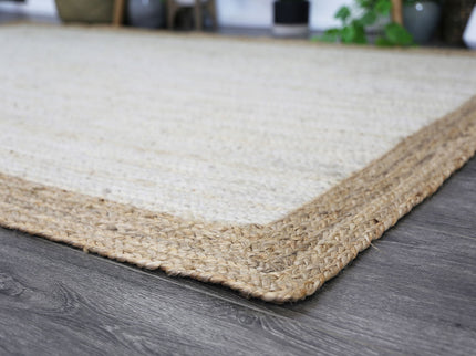 Hampton Centre Pearl Jute Rug