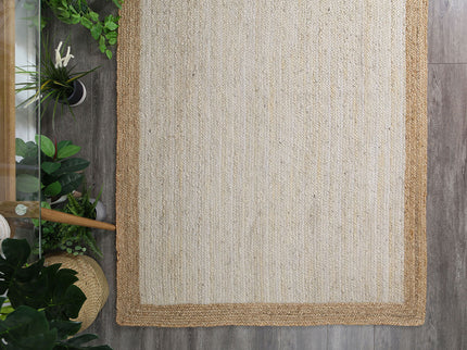 Hampton Centre Pearl Jute Rug