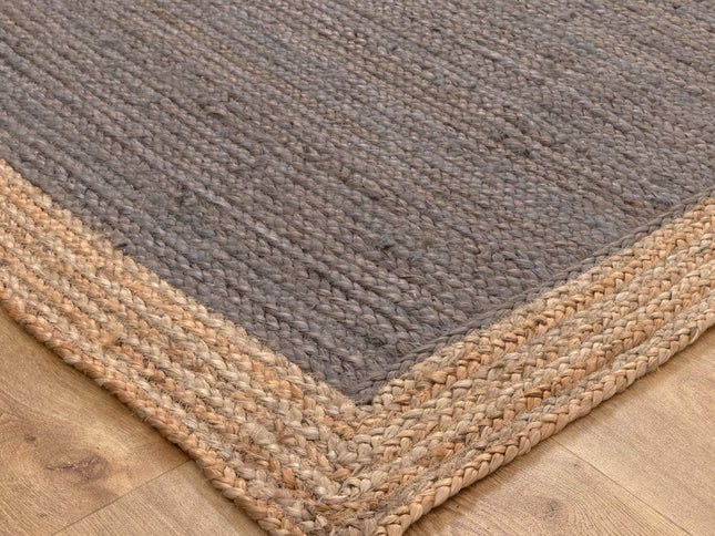 Hampton Taupe Centre Jute Rug