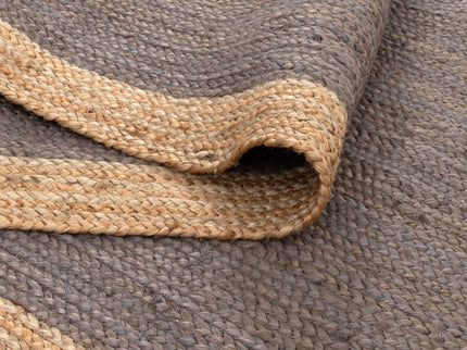 Hampton Taupe Centre Jute Rug