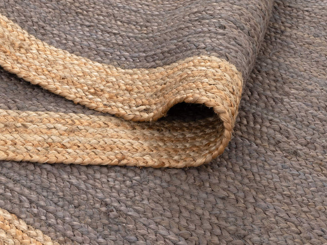 Hampton Taupe Centre Jute Rug