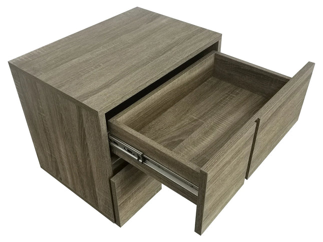 Hannah Bedside - Light Oak