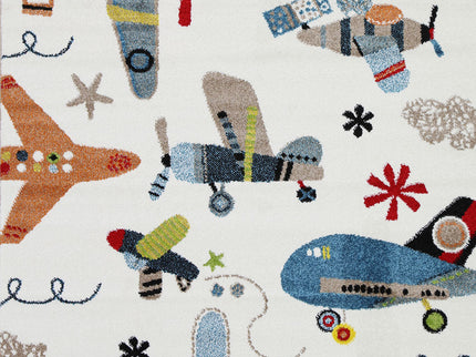 Happy Feet Flyin' High Multi Kids Rug