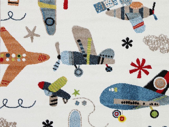 Happy Feet Flyin' High Multi Kids Rug