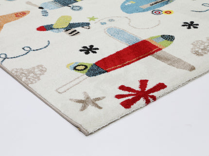 Happy Feet Flyin' High Multi Kids Rug