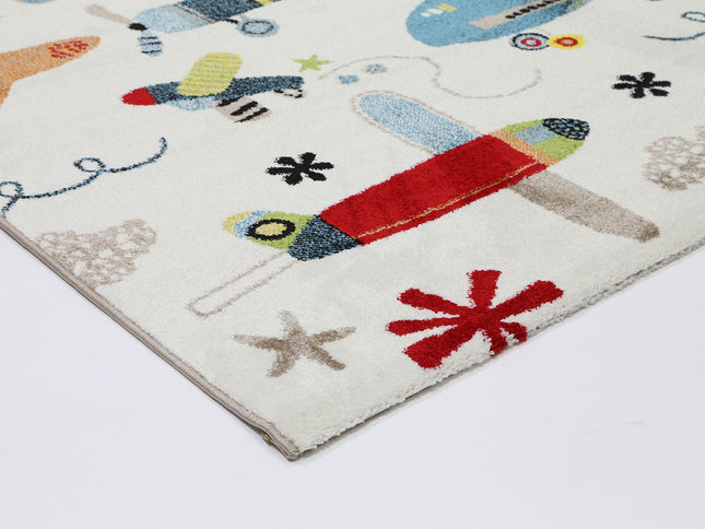 Happy Feet Flyin' High Multi Kids Rug