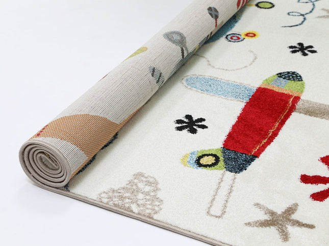 Happy Feet Flyin' High Multi Kids Rug