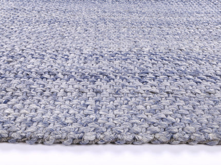 Harlow Chignon Blue Wool Blend Rug