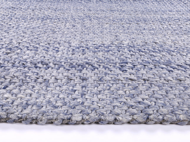 Harlow Chignon Blue Wool Blend Rug
