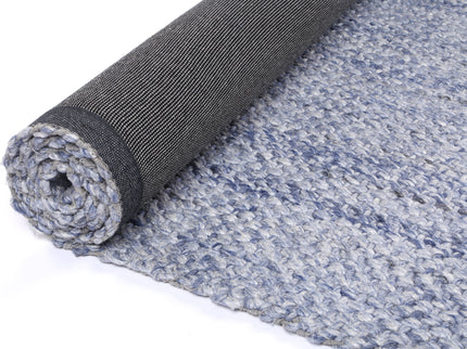 Harlow Chignon Blue Wool Blend Rug