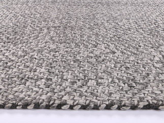 Harlow Chignon Charcoal Wool Blend Rug