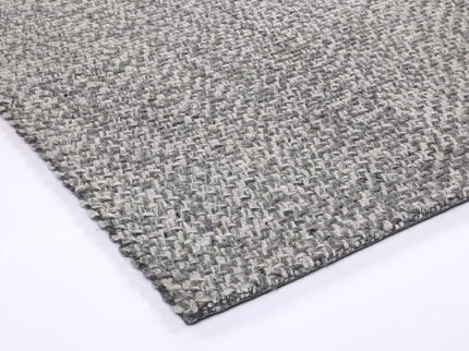 Harlow Chignon Charcoal Wool Blend Rug
