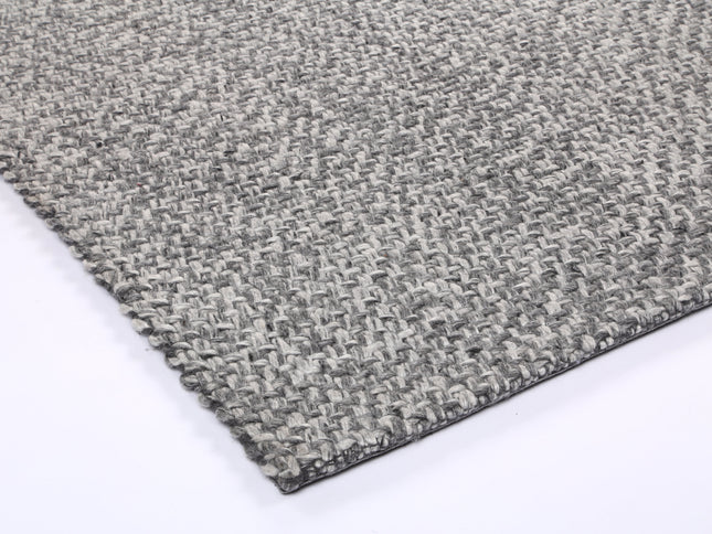 Harlow Chignon Charcoal Wool Blend Rug