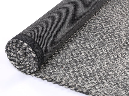 Harlow Chignon Charcoal Wool Blend Rug