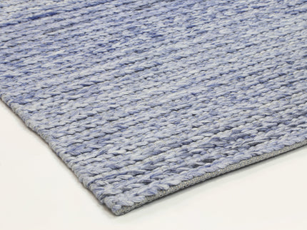 Harlow Cue Blue Wool Blend Rug