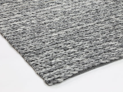Harlow Cue Charcoal Wool Blend Rug