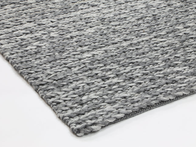Harlow Cue Charcoal Wool Blend Rug