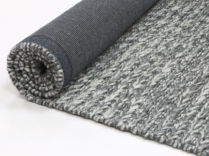 Harlow Cue Charcoal Wool Blend Rug